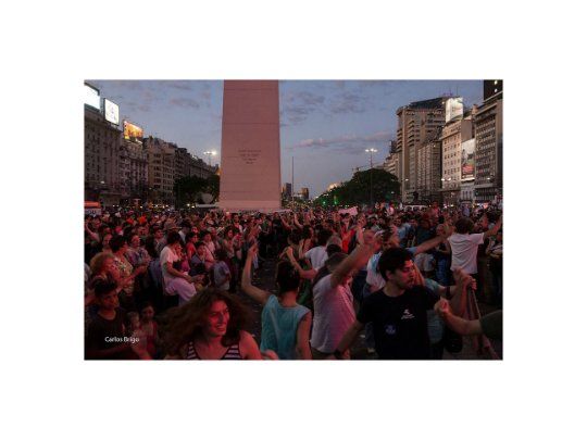 Cristina difundió fotos de jornada de militancia