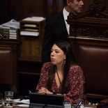 La senadora del Frente Amplio, Bettiana Díaz, manifestó su preocupación por el triunfo de Javier Milei en Argentina. La senadora del Frente Amplio, Bettiana Díaz, manifestó su preocupación por el triunfo de Javier Milei en Argentina.