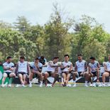 La Albiceleste se entrenó en Kansas City después de la goleada a Argelia con intensas temperaturas, los titulares descansaron. La Albiceleste se entrenó en Kansas City después de la goleada a Argelia con intensas temperaturas, los titulares descansaron.
