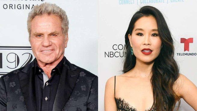 Insólita situación entre Martin Kove y Alicia Hannah-Kim.