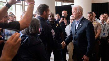El presidente de EEUU, Joe Biden, en su visita a Miami.&nbsp;