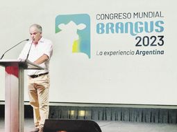 El presidente de Brangus. Víctor Navajas, y el Congreso Mundial que se hará en el 23.
