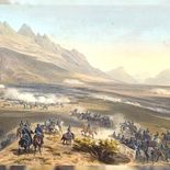 En 1847, durante la guerra de Estados Unidos contra México, se lleva a cabo la Batalla de la Angostura o de Buena Vista. En 1847, durante la guerra de Estados Unidos contra México, se lleva a cabo la Batalla de la Angostura o de Buena Vista.