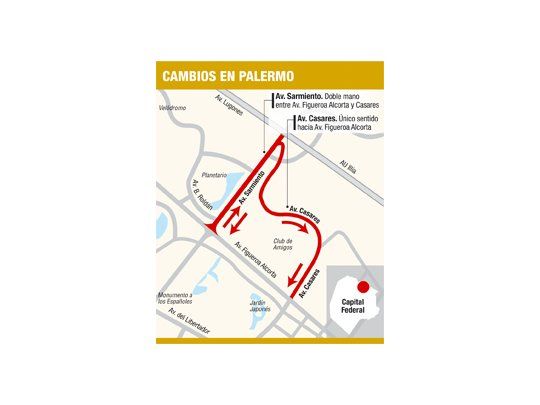 Av. Sarmiento con dos manos