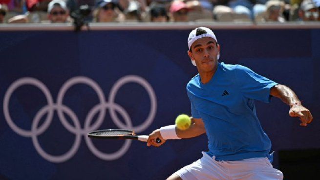 Francisco Cerúndolo en los Juegos Olímpicos Paris 2024