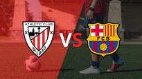athletic bilbao y barcelona comienzan el segundo tiempo sin goles