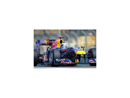 El piloto alemán de Red Bull, Sebastian Vettel.