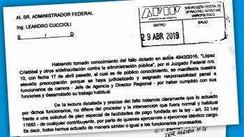 Misiva. Responsables del aréa metropolitana de la AFIP unificaron su reclamo.
