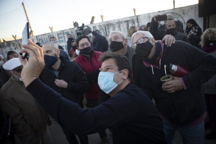Facundo Manes hizo su presentación en Salto, Provincia de Buenos Aires.