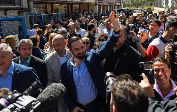 Santiago Abascal, candidato a presidente de Vox.