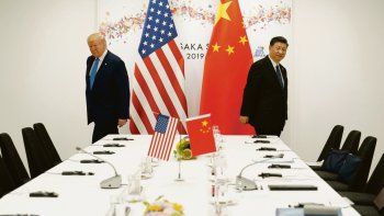 CAMINOS OPUESTOS. Donald Trump y Xi Jinping, presidentes de Estados Unidos y China.