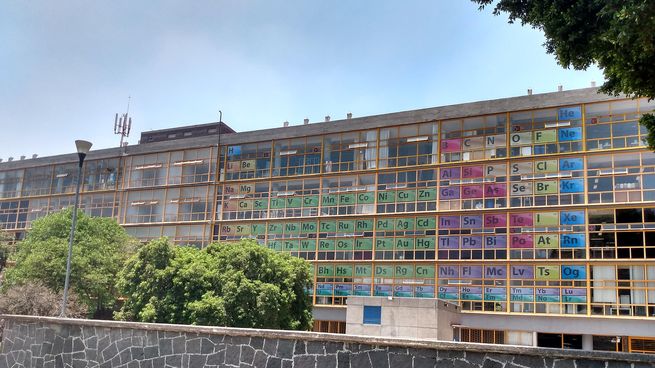 Edificio de la facultad de Química de la UNAM.