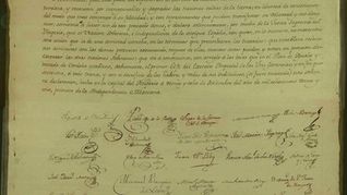 Se ­firma el Acta de Independencia del Imperio Méxicano.¿ en 1821.