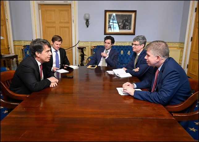 Reunión de Nicolás Posse con el Subsecretario de Asuntos Internacionales del Tesoro de los Estados Unidos, Jay Shambaugh.