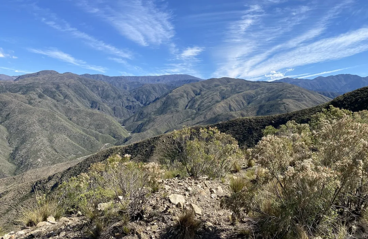 Cerro Arco is one of the biggest attractions for adventure tourism in Mendoza.