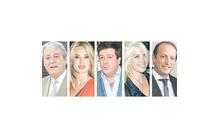 ámbito.com | Carlos Kunkel, Jésica Cirio, Gabriel Mariotto, Wanda Nara y Martín Insaurralde