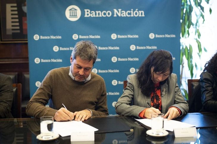 Matías Lammens y Silvina Batakis. Matías Lammens y Silvina Batakis.