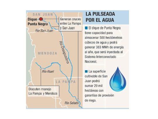 Pujan provincias por impacto de un dique