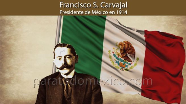 En 1914 Francisco Sebastián Carvajal y Gual asume la presidencia de la República.
