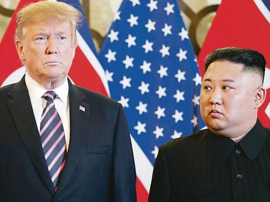 EXPECTATIVA. Donald Trump y el dictador Kim Jong-Un anunciarán hoy una serie de acuerdos de los cuales no se conocieron detalles.