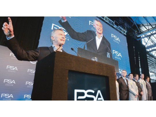 Regreso. Mauricio Macri regresó después de muchos años a la planta de El Palomar de la ex Sevel -de la que había sido presidente- y que en la actualidad pertenece al grupo francés Peugeot-Citroën.