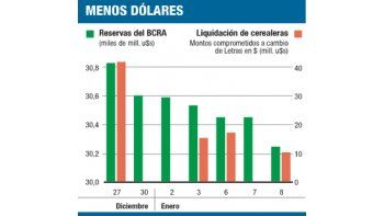 ámbito.com | Sin ayuda de las cerealeras, el BCRA pierde u$s 70 M por día