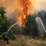 Emergencia ígnea en la Patagonia. Emergencia ígnea en la Patagonia.