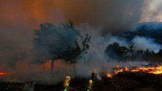 Avanzan los incendios en El Bolsón.&nbsp;