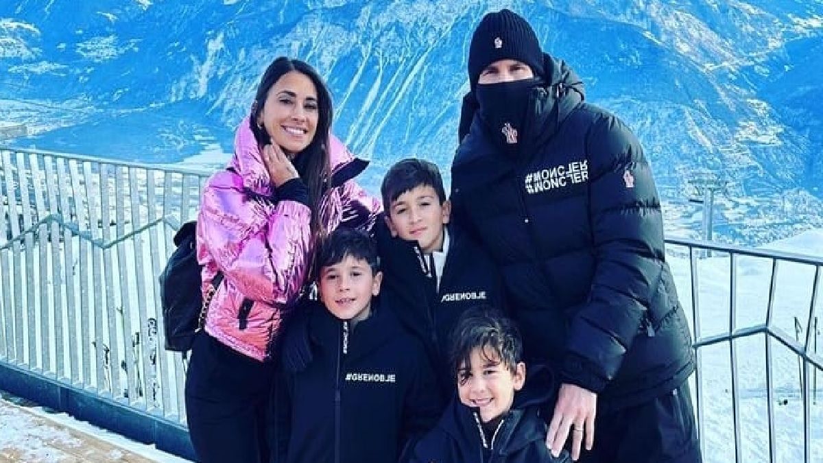 Lionel Messi and his incredible family vacations in the Alps