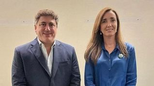 Otros tiempos: Francisco Paoltroni y Victoria Villarruel, hoy enfrentados. Otros tiempos: Francisco Paoltroni y Victoria Villarruel, hoy enfrentados.