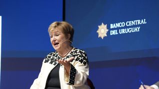 Kristalina Georgieva respaldó la política económica del Uruguay.&nbsp;