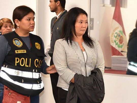 La excandidata presidencial Keiko Fujimori volverá a la carcel.