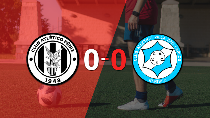 Fénix y Villa San Carlos terminaron sin goles