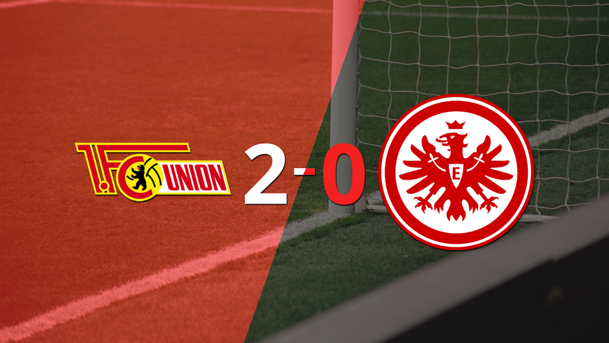 At home, Unión Berlin beat Eintracht Frankfurt 2-0