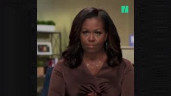 Michelle Obama lució la cadenita en la Convención Demócrata