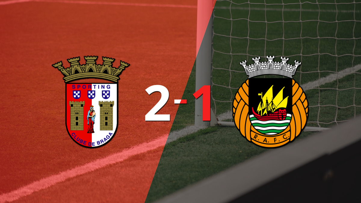 SC Braga victory over Rio Ave by 2-1