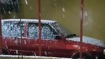 Reportes de caída de nieve en varios puntos del conurbano bonaerense, como Pilar, Polvorines, José C. Paz, San Miguel, entre otros.
