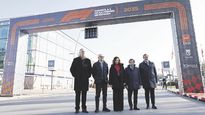 presentación. Domenciali y Díaz Ayuso estuvieron durante el anuncio del regreso de la Fórmula Uno a Madrid después de 45 años.