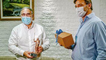 gestión. Sebastián Orizabala se reunió la semana pasada con el ministro de Agricultura de la Nación, Luis Basterra, con quien analizó las variables para articular las políticas públicas con el sector agropecuario local.
