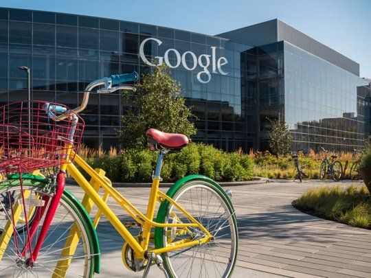 Las oficinas de Google en California.