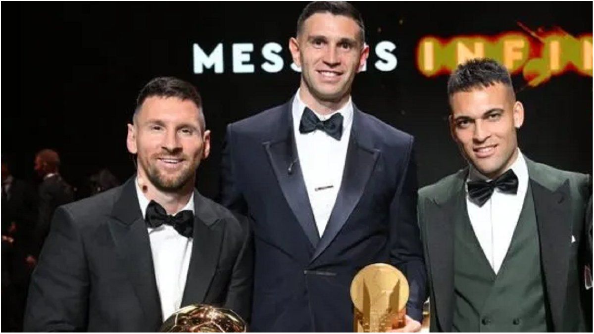 Messi, Lautaro Martínez and “Dibu”, nominated for best player at the Globe Soccer Awards