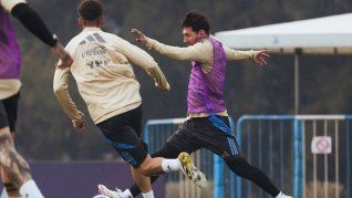 Lionel Messi se perfila para ser titular ante Colombia