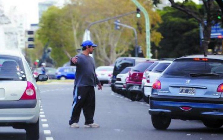 Enorme despliegue policial durante la jornada del martes, antes del partido de la Selección argentina.