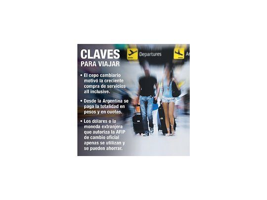 Por trabas al dólar, turistas se vuelcan al all inclusive