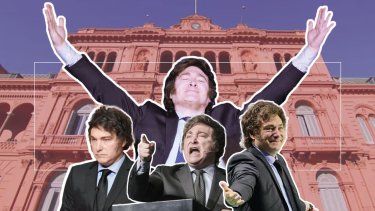 A Milei se lo conoció en la televisión y las redes sociales, por sus enojos, por sus frases fuertes y categóricas
