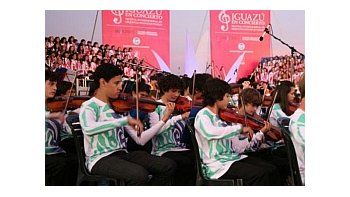 En el cierre participaron 700 niños y jóvenes de los cinco continentes.