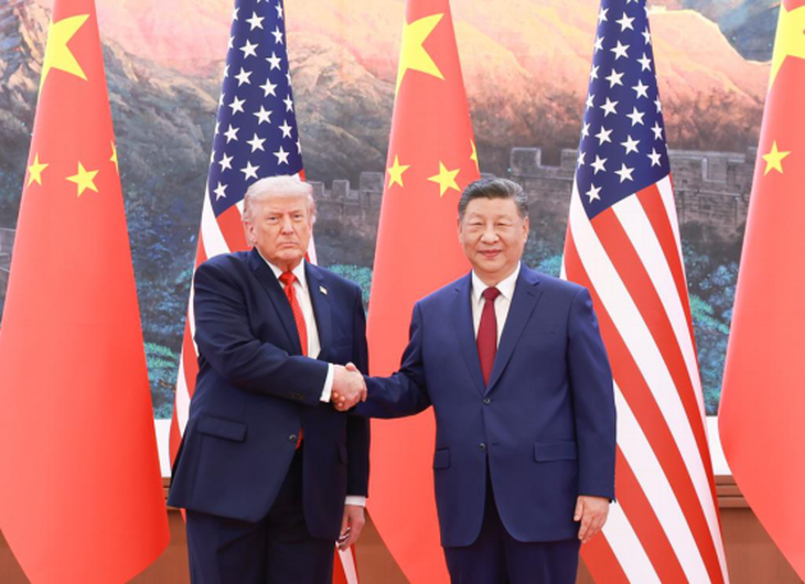 Donald Trump y Xi Jinping se reunieron en China. Donald Trump y Xi Jinping se reunieron en China.
