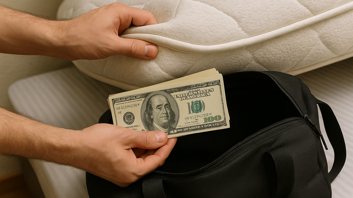 Why it would not be safe to get the dollars from the mattress until it is regulated by law
