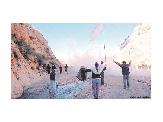 La Rioja: violento choque por minería