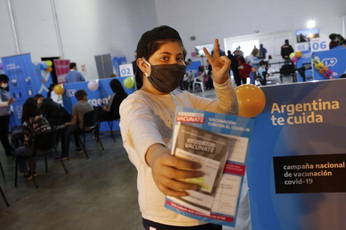 Vacunación a menores contra el Covid-19.